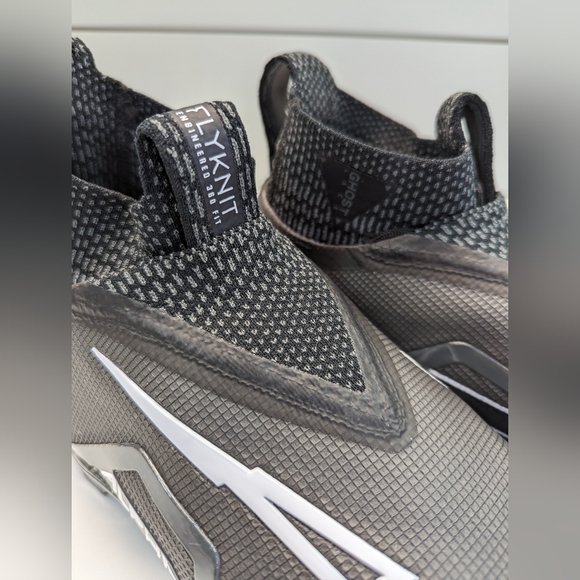 Nike Alpha Menace Elite 3 Black White CT6648-010 Football cleats size Men's 7 - Picture 3 of 10